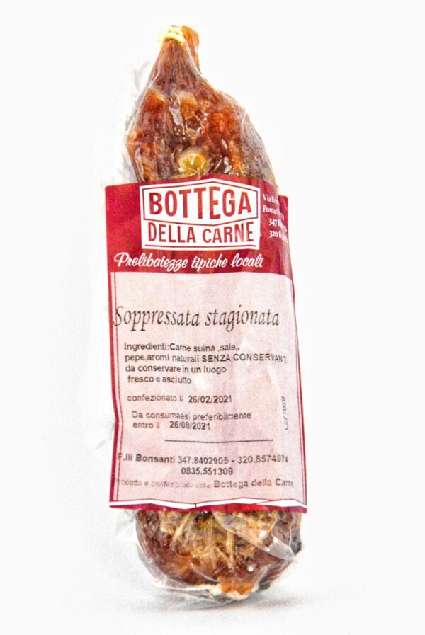 Soppressata 250g Bottega della carne